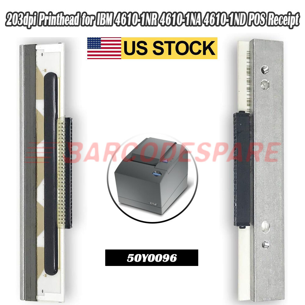50Y0096 203dpi Printhead for IBM 4610-1NR 4610-1NA 4610-1ND POS Receipt Printer