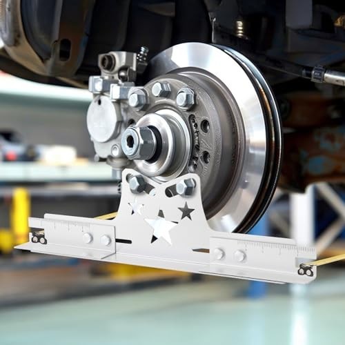 2-Pack Wheel Alignment Tool Plates, 3-in-1 Adjustable Toe & Camber Tool Kit for