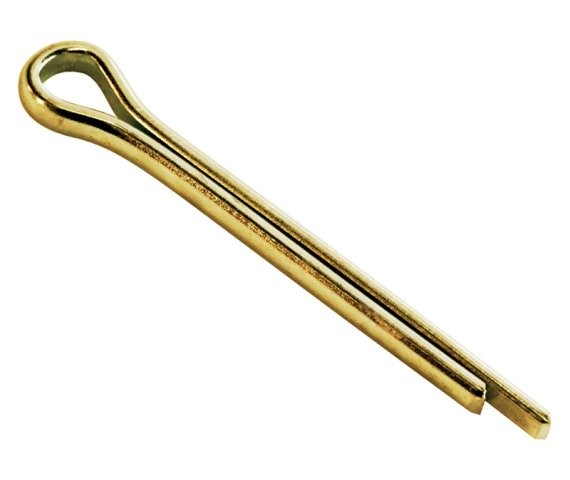 Cotter Pin 3/16 x 1-1/2 Brass (100 Pieces)