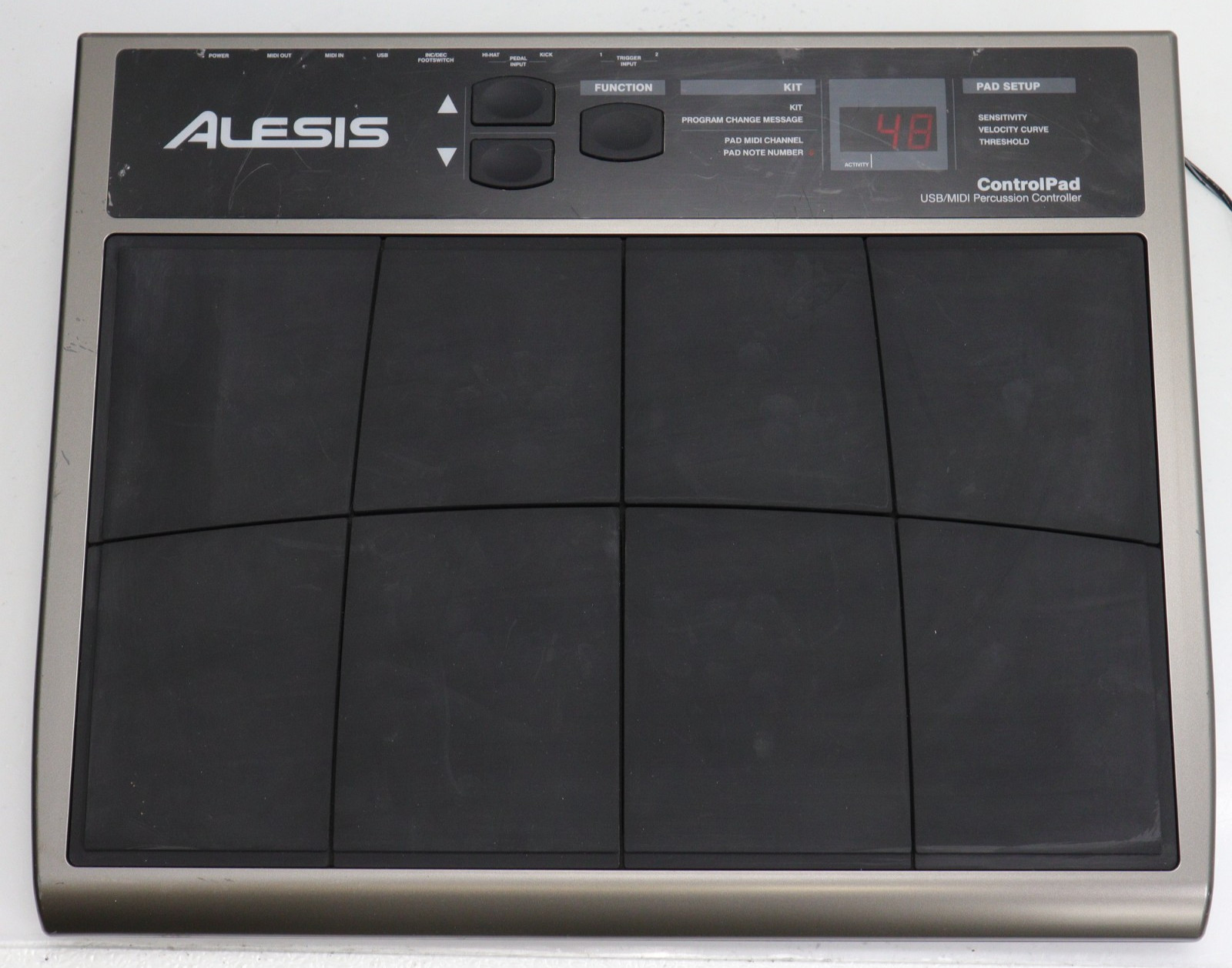 ALESIS ControlPad USB/MIDI Percussion Controller Pad for MIDI & DAW plugins