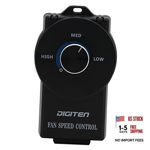 Variable Speed Controller, Fan Speed Controller, Cordless Vent Blower Speed