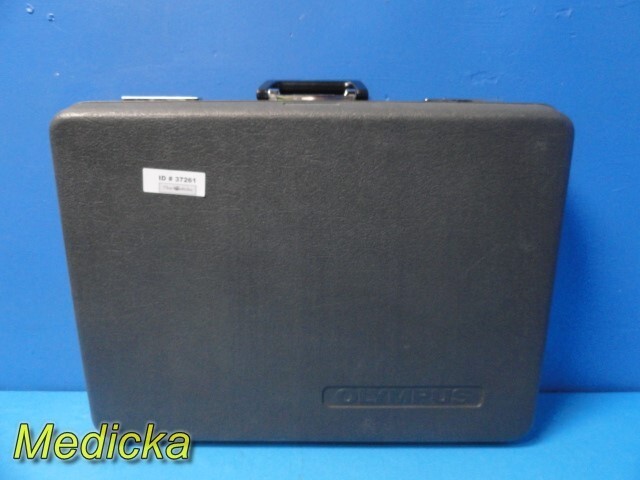 Olympus OSF-2 Fiberoptic Sigmoidoscope W/ Light Cable, Brush, Cap & Case ~ 37261