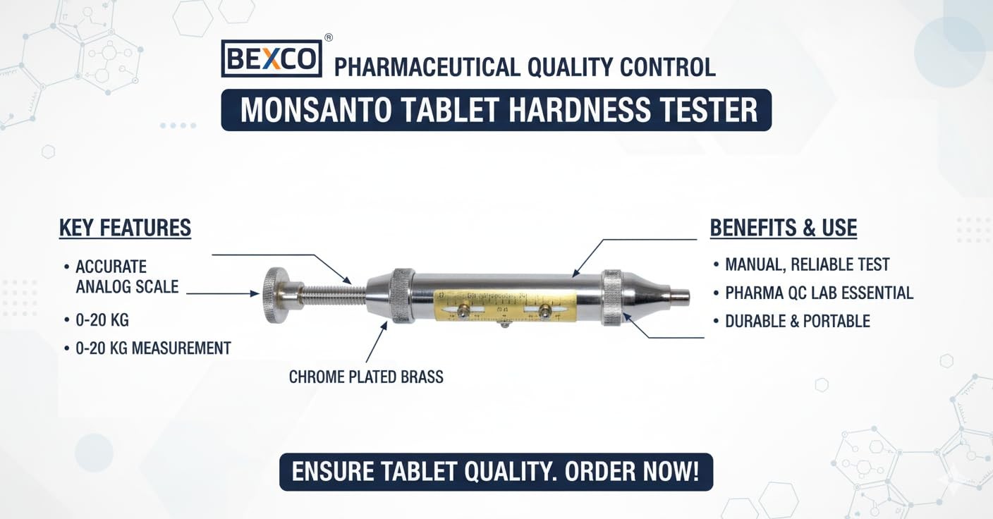 Tablet Hardness Tester Monsanto Type