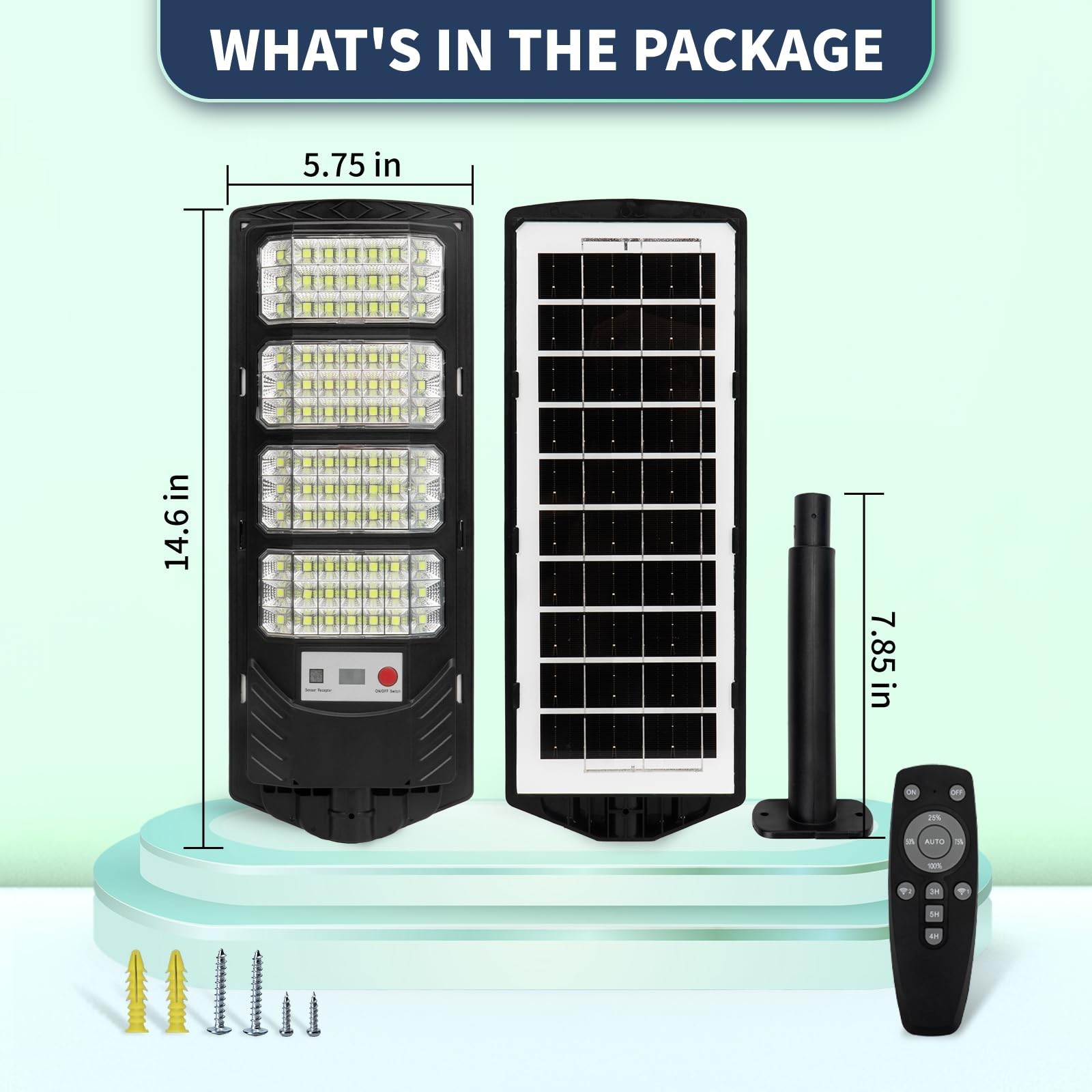 High-Intensity 16000LM Green Hunting Light with Motion Sensor & Remote Control -