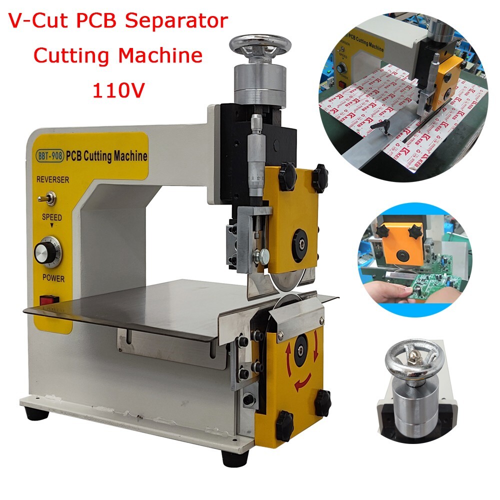 NEW V-cut PCB Cutting Machine Groove Cutter Separator Machine for Pcb Separating
