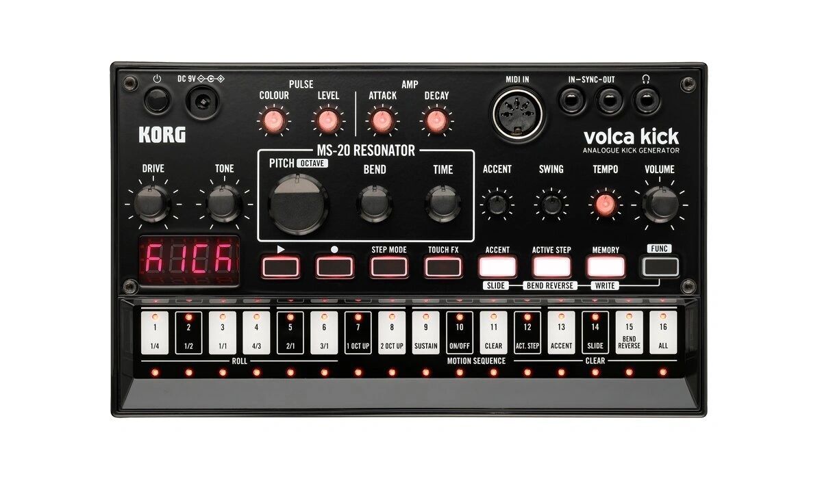 Korg Volca Kick Analogue Kick Generator.