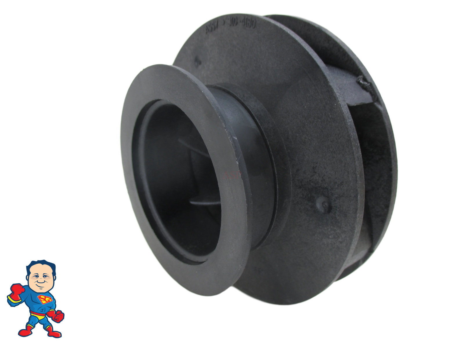 Wear Ring, Waterway Executive 48 or 56 frame, 4.0 or 5.0 HP Impeller