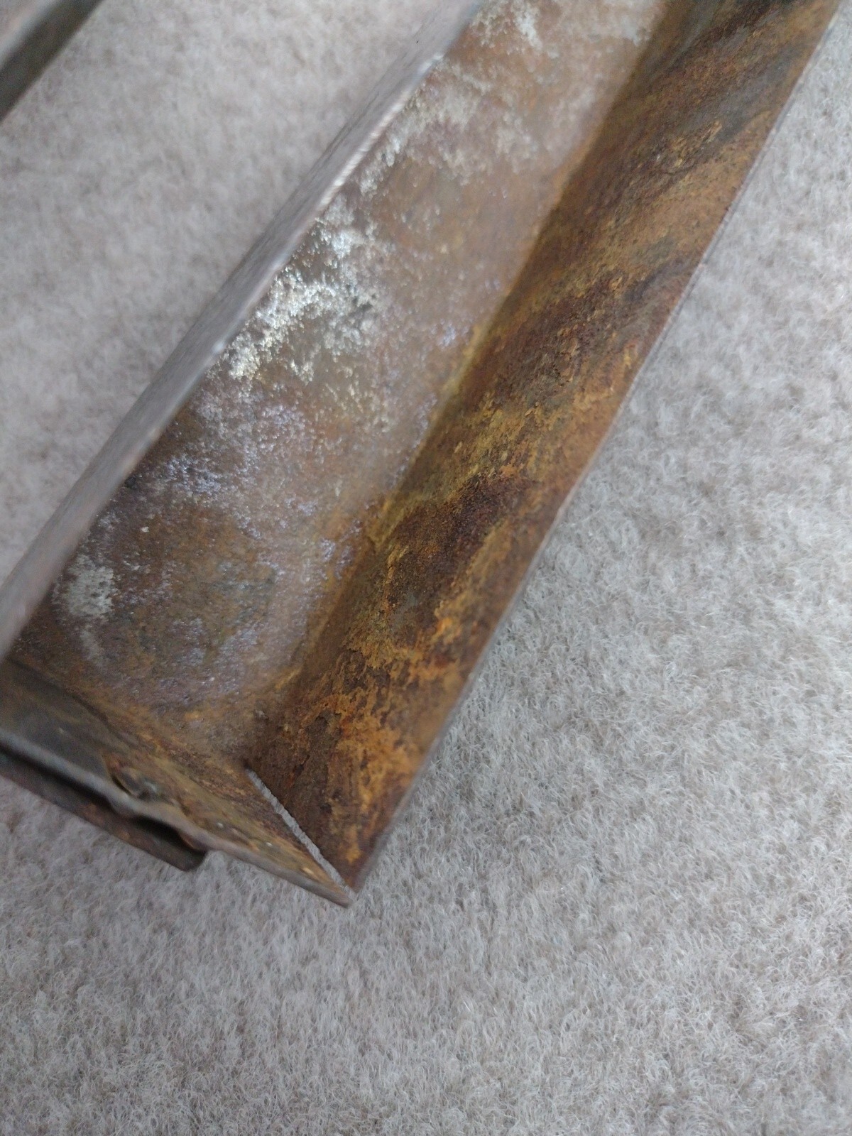 Vintage Deep Socket Metal Tray Holder Organizer Carry Handle Storage Organize .