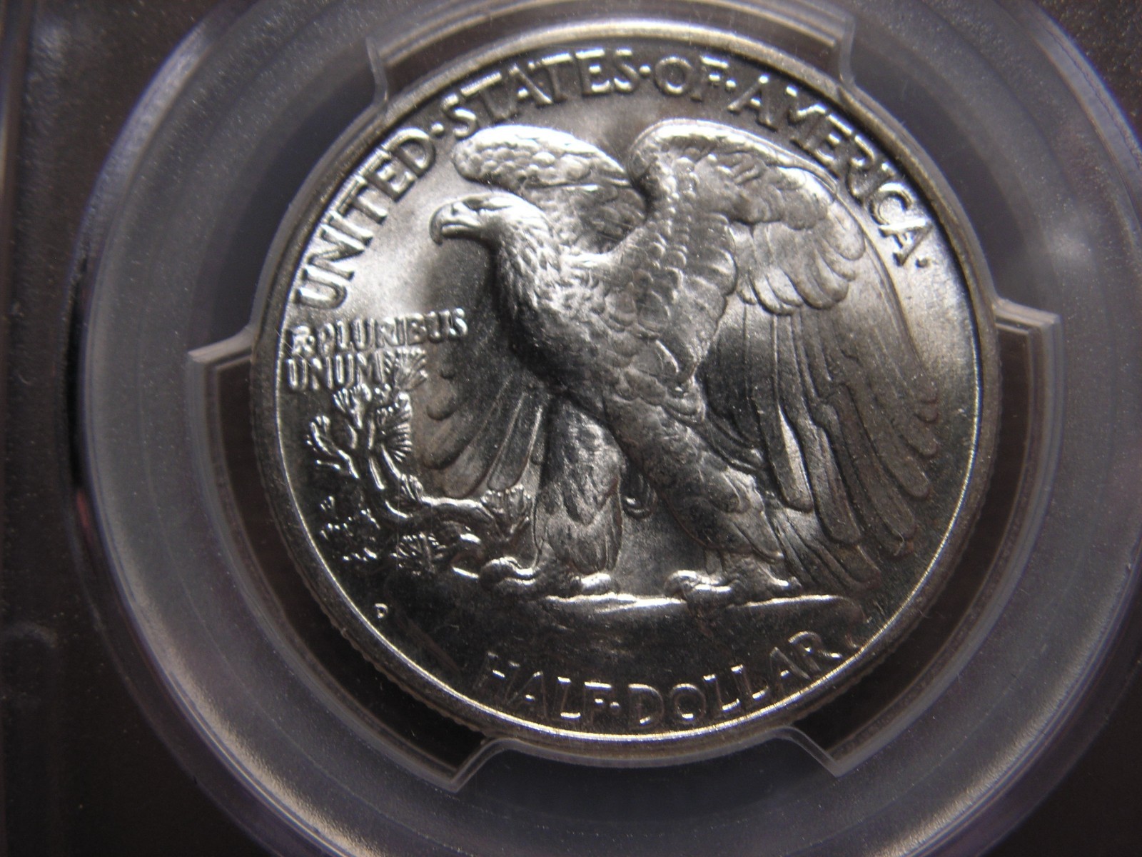 1946 - D Walking Liberty Half Dollar. PCGS MS 64.