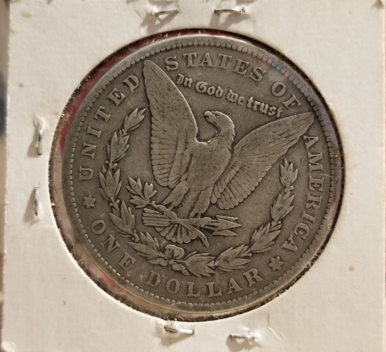 1885 P Morgan Silver Dollar