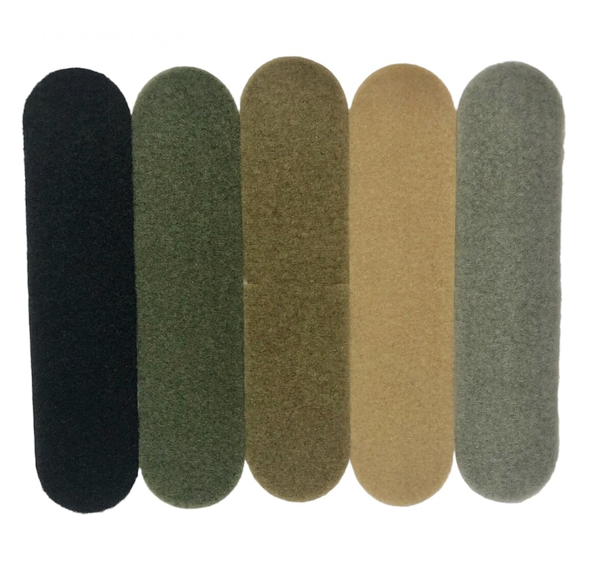 9pc Helmet Loop Patch Kit ACH MICH ECH Adhesive Backed for Ballistic & Bump Use