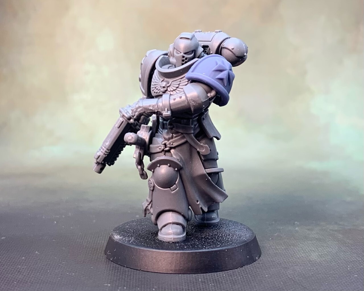 Cross Shoulder Pad - Basic (x5) - compatible w 40k black templars primaris