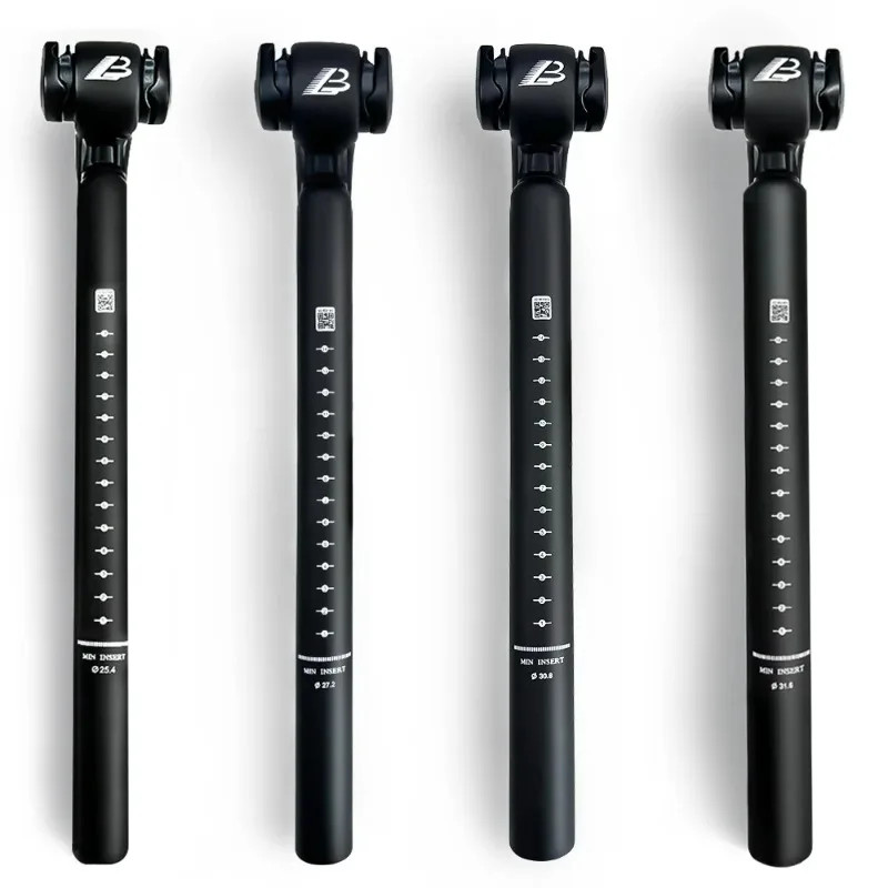 Carbon Fiber Shock Absorption Bicycle Seatpost 25mm Offset for MTB Road Bike