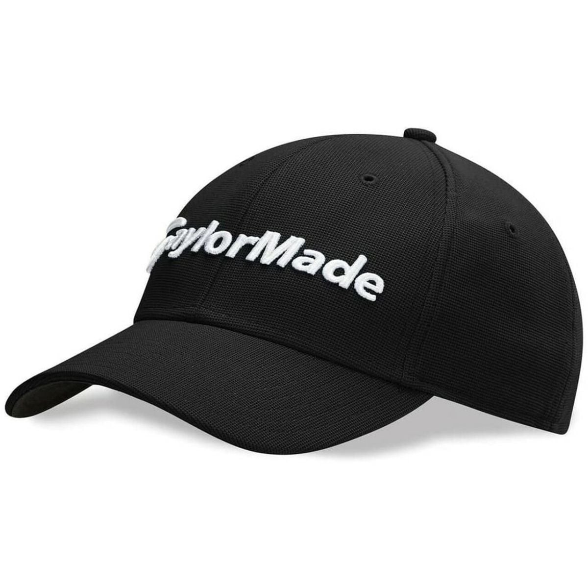 TaylorMade Golf Casual Adjustable Hat Cap – Black/White Strap One Size - NEW