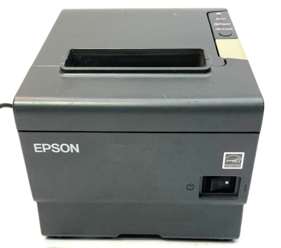 Epson TM-T88V POS Thermal Receipt Printer, Gray, M244A