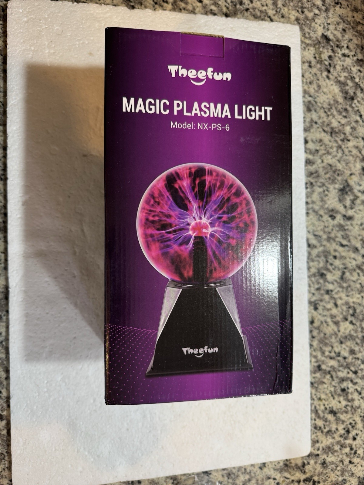 Theefun Magic Plasma Ball - NIB - Unused