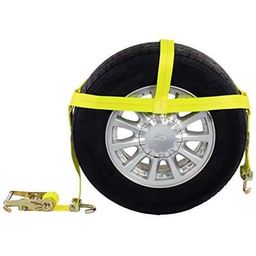 Cargo Control Tie Down Ratchet Straps with Swivel Hooks & Ratchets for E Track