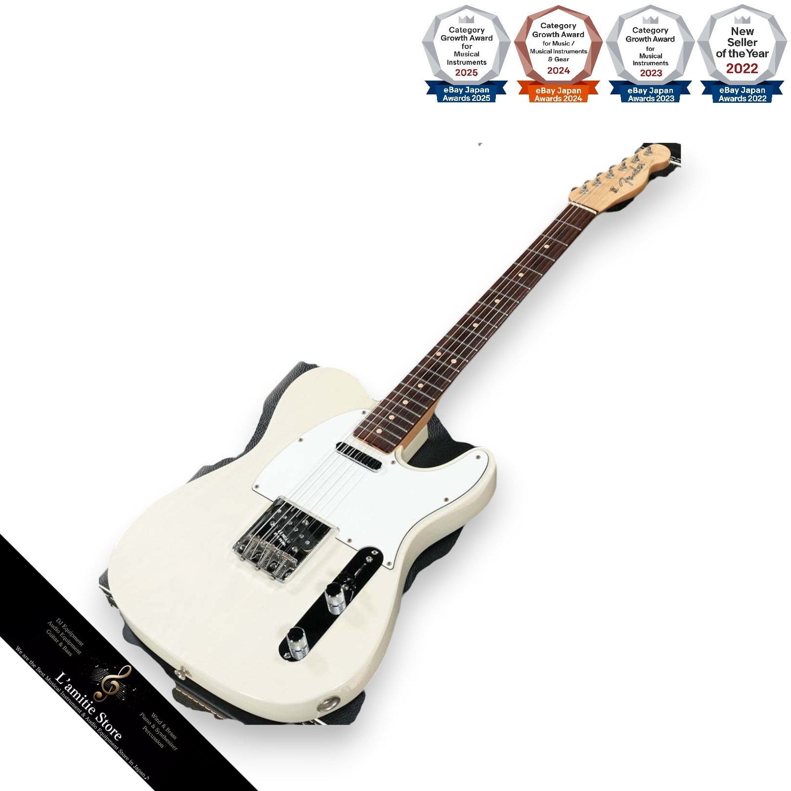 Fender Custom Shop Time Machine 1963 Telecaster NOS White Blonde 2006 Electric