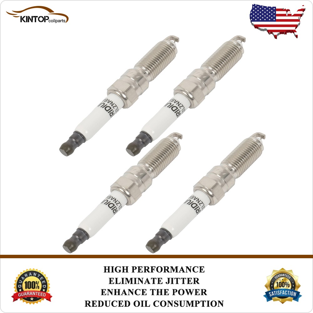 4x Iridium & Platinum Spark Plugs For Chevrolet Volt 1.5L 2016-2019