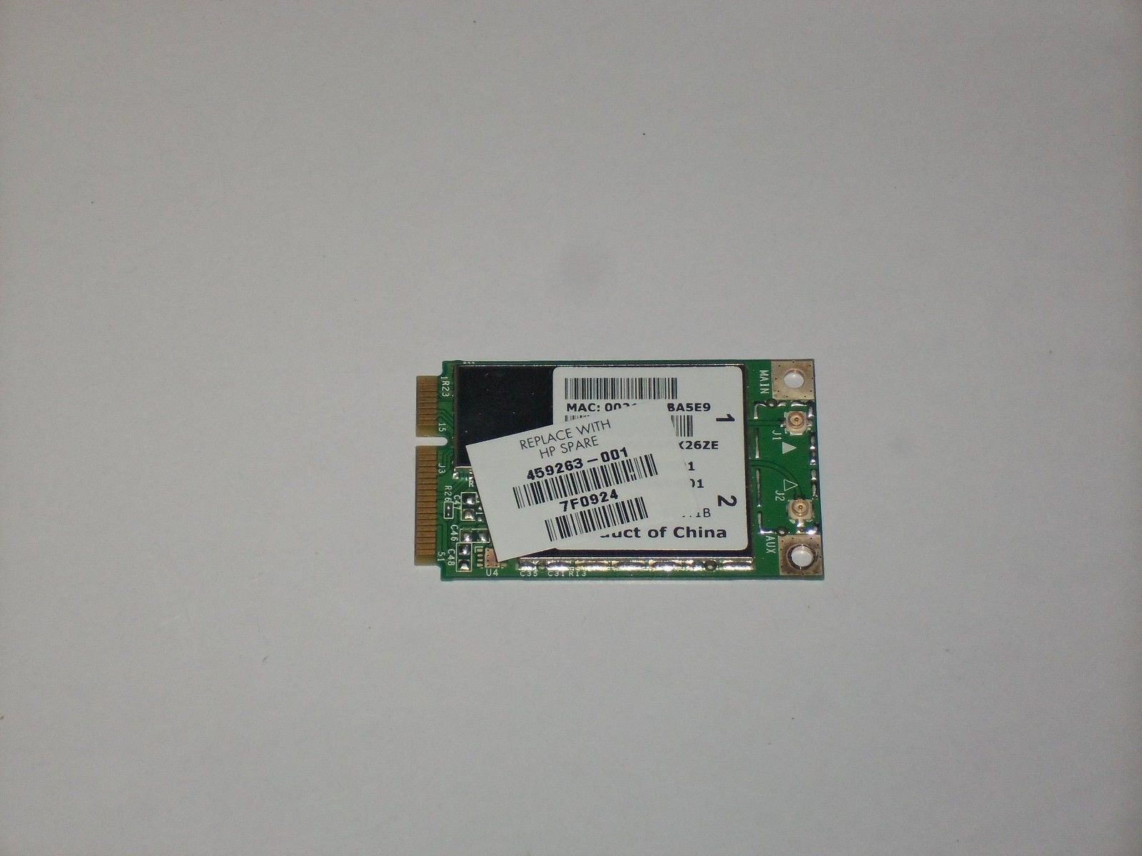459263-001 458381-001 GENUINE HP WIRELESS CARD PAVILION DV2000 TESTED US SELLER