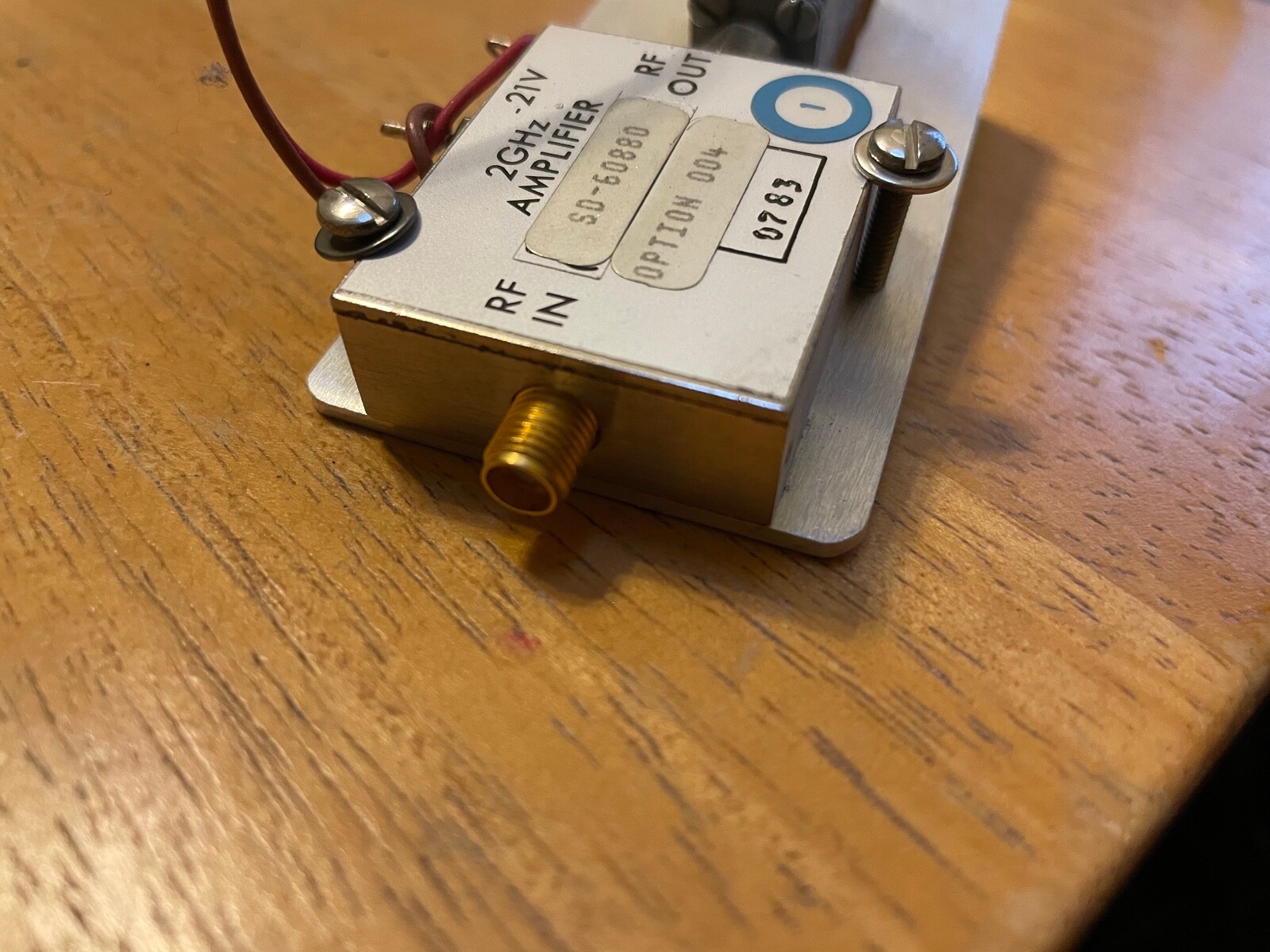 Amplifier SD-60880 Option 004, 2GHz