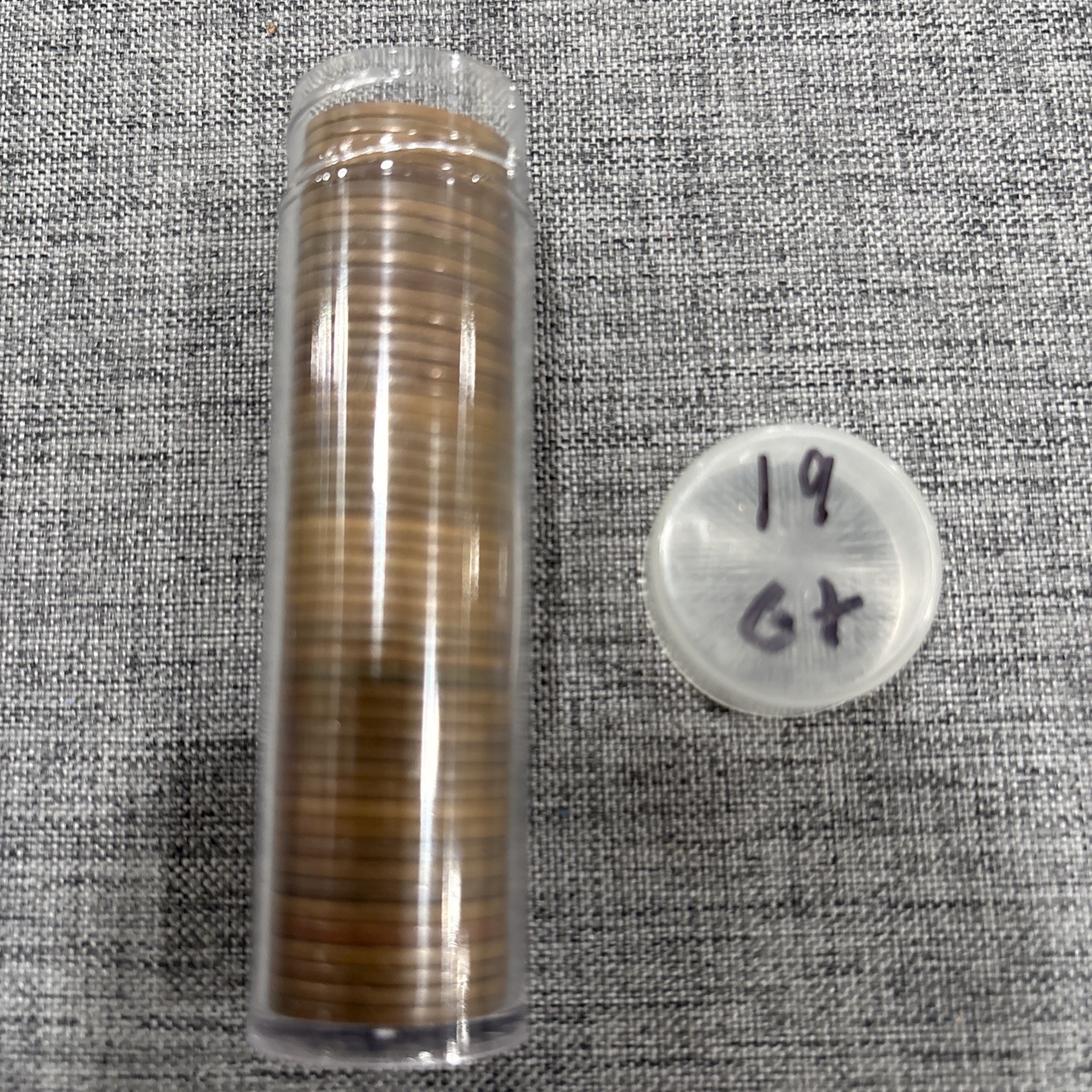 Roll Of (50) 1919 Lincoln Cents Uncleaned Problem Free Coins Good Or Better