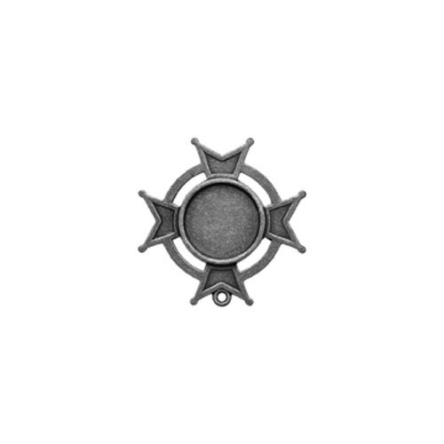 Spellbinders GLSB-005S A Gilded Life Iron Cross Bezel Small Silver