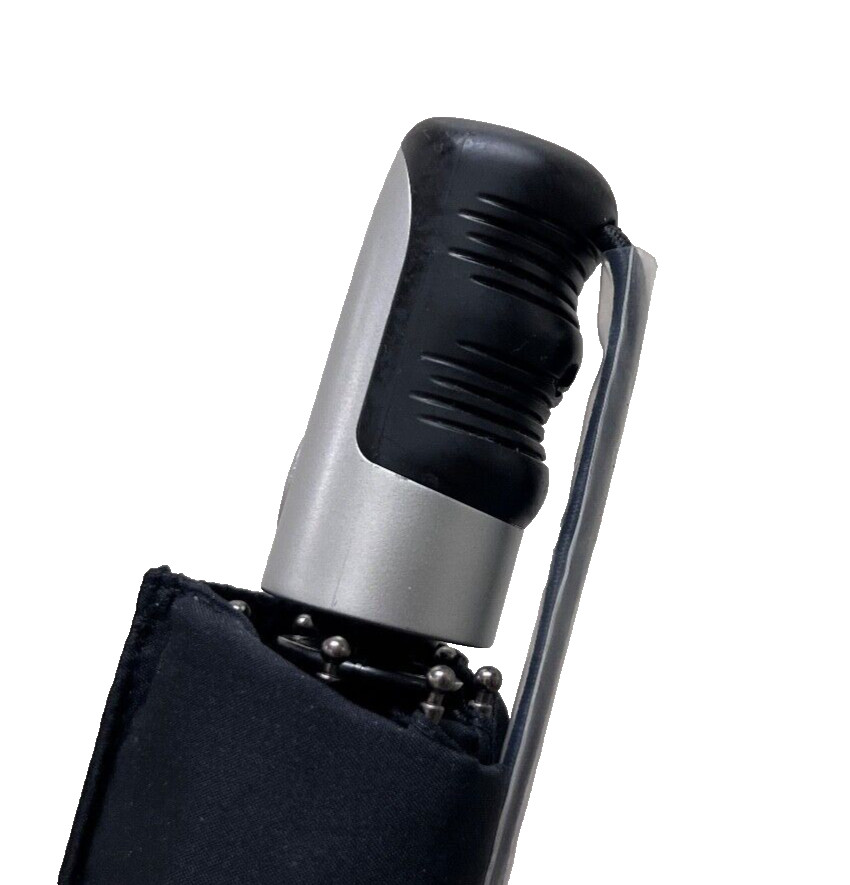 Samsonite Auto Open Auto Close Compact Foldable Umbrella Black