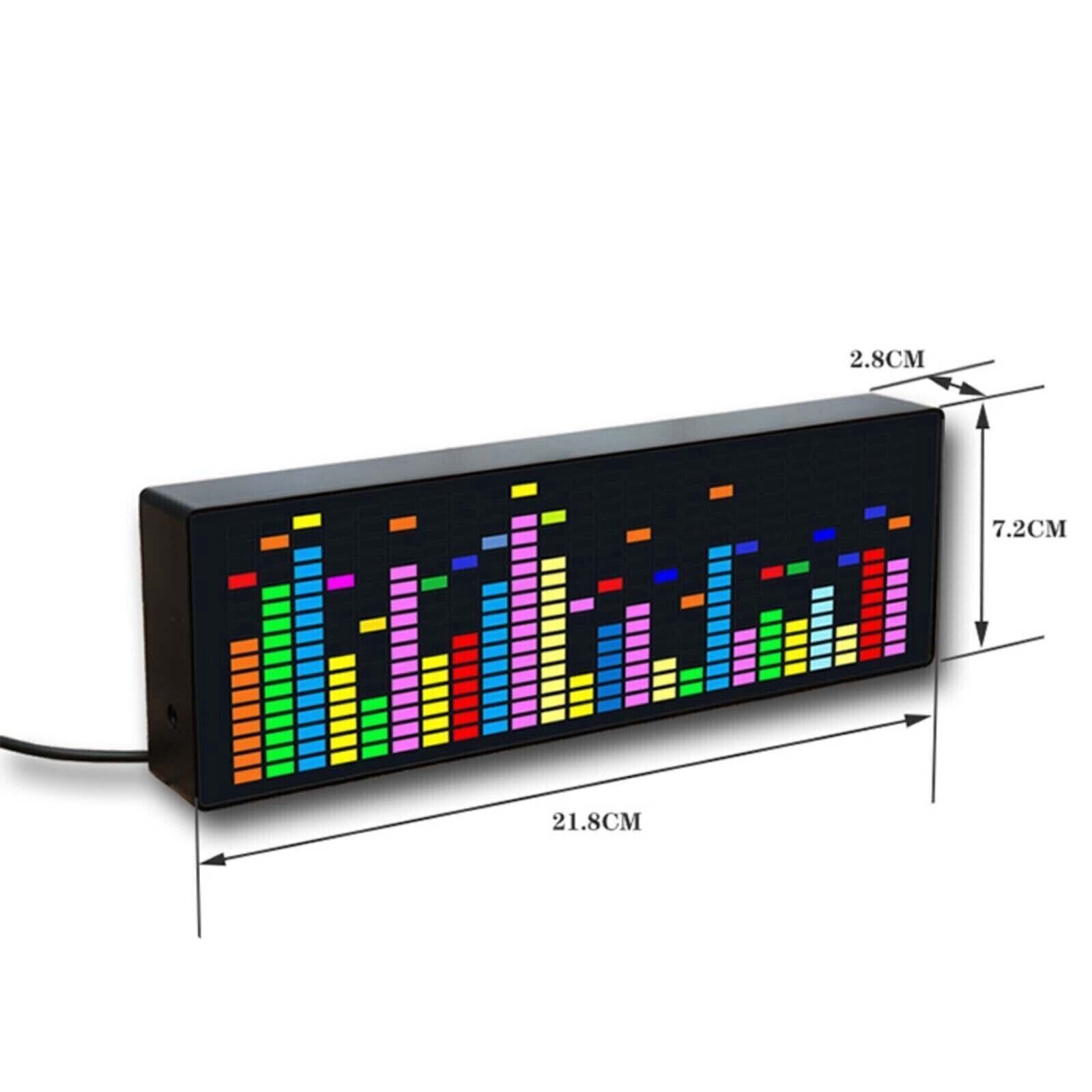 USB Music Spectrum Indicator VU Meter VFD Audio Level Display Amplifier Board
