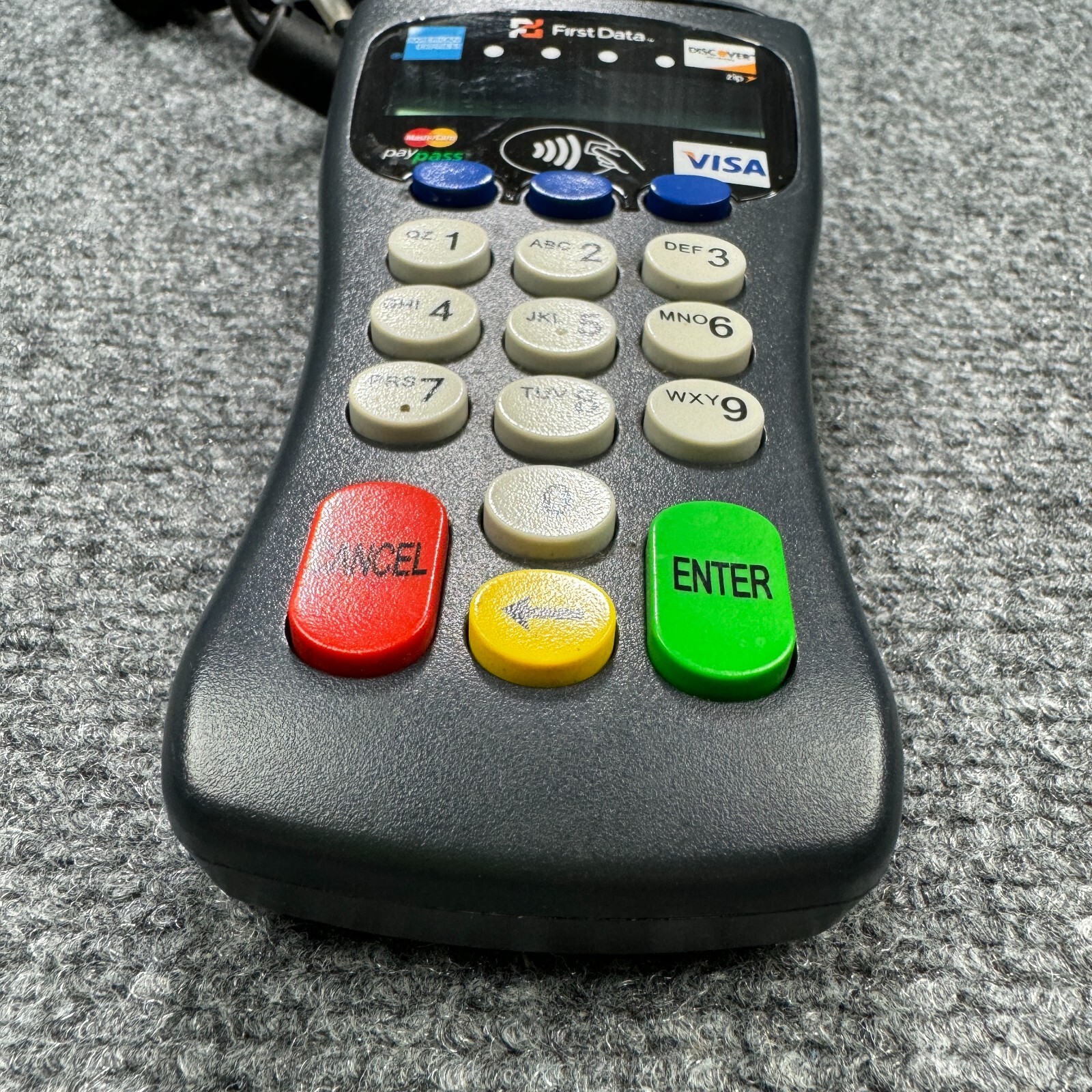 First Data FD30 Pin Pad Credit Card Terminal Reader