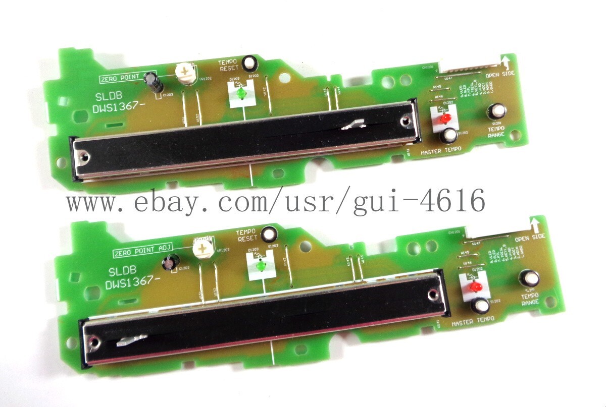 2PCS Pitch Slider PCB SLDB PCB For Pioneer CDJ 1000 MK3 DWS1367