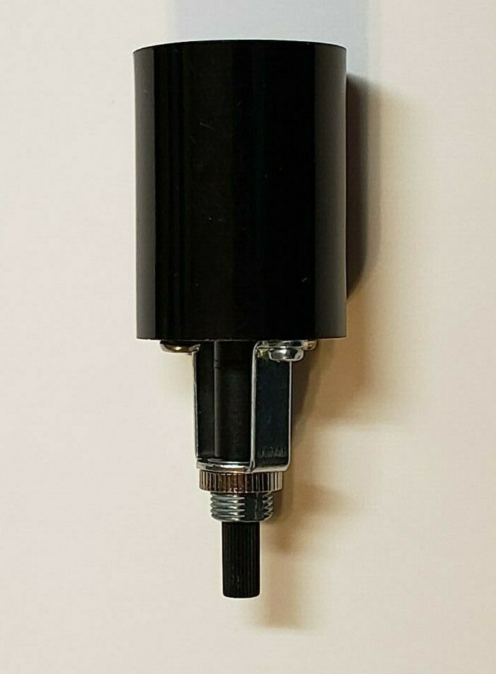 HIGHT HEAT BAKELITE BOTTOM TURN KNOB FIXTURE LAMP SOCKET E26 MEDIUM BASE 30156J
