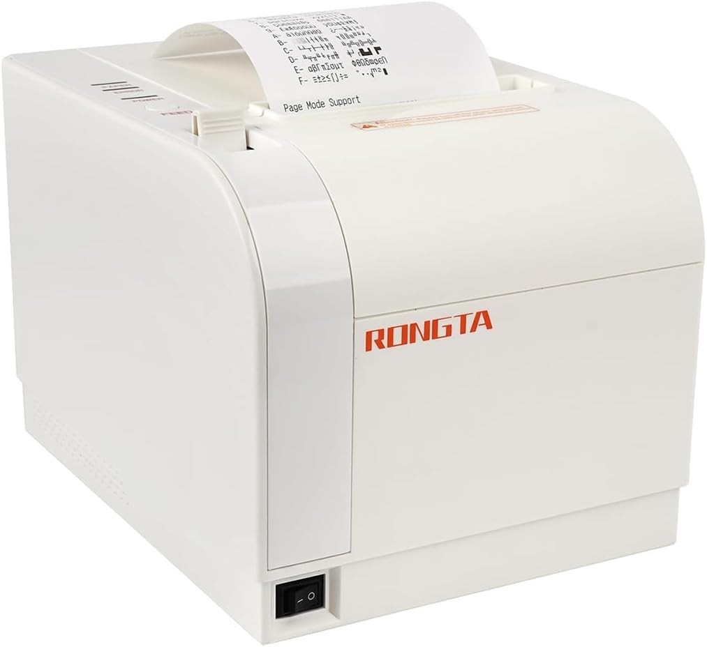 Thermal Receipt Printer, 80mm Receipt Printers, Thermal Pos Printer with Auto...