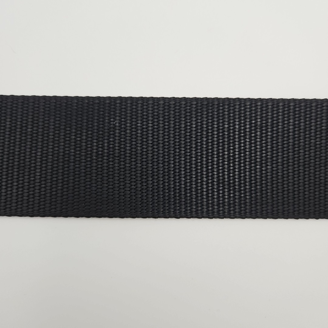 Black 1.75" Mil-Spec Nylon Webbing, Strap MIL-W-4088 Type 13