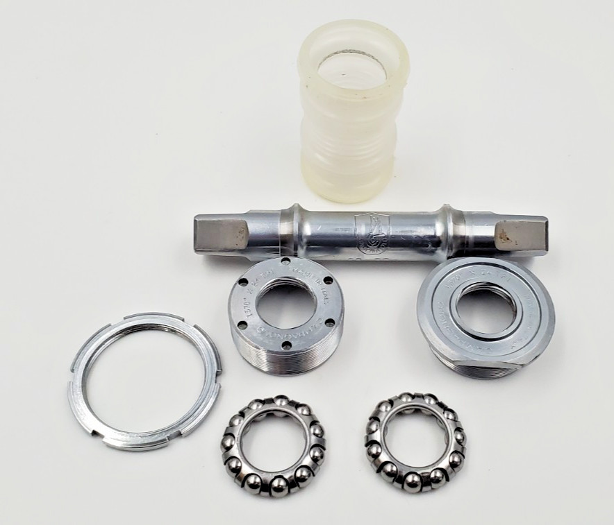 Vintage Campagnolo Croce D'Aune Bottom Bracket English 1.370 x 24 TPI 111mm