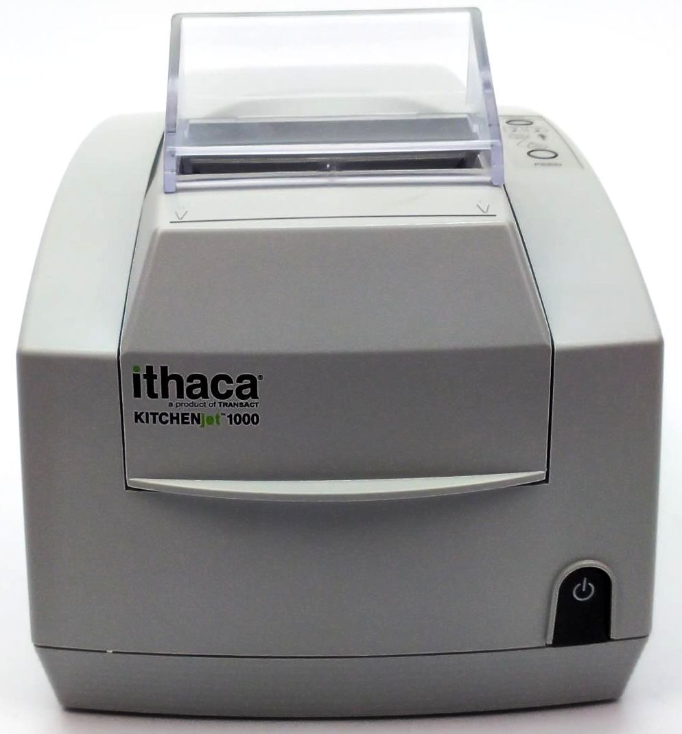 Ithaca KITCHENjet 1000 Inkjet Receipt Printer Autocutter ITH-KJ1-ETH-2-BE