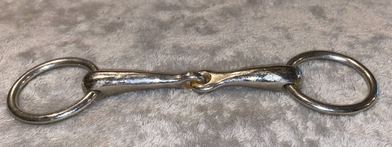 4 1/4'' PONY LOOSE O RING SNAFFLE ENGLISH BIT