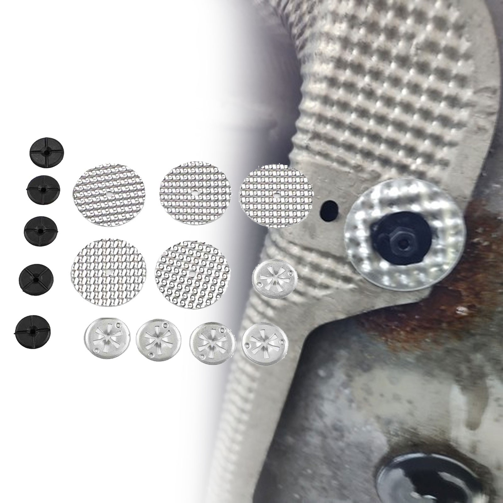 15PCS Heat Shield Repair Kit N90796501 Heat For Protection PlateHeat Shield New