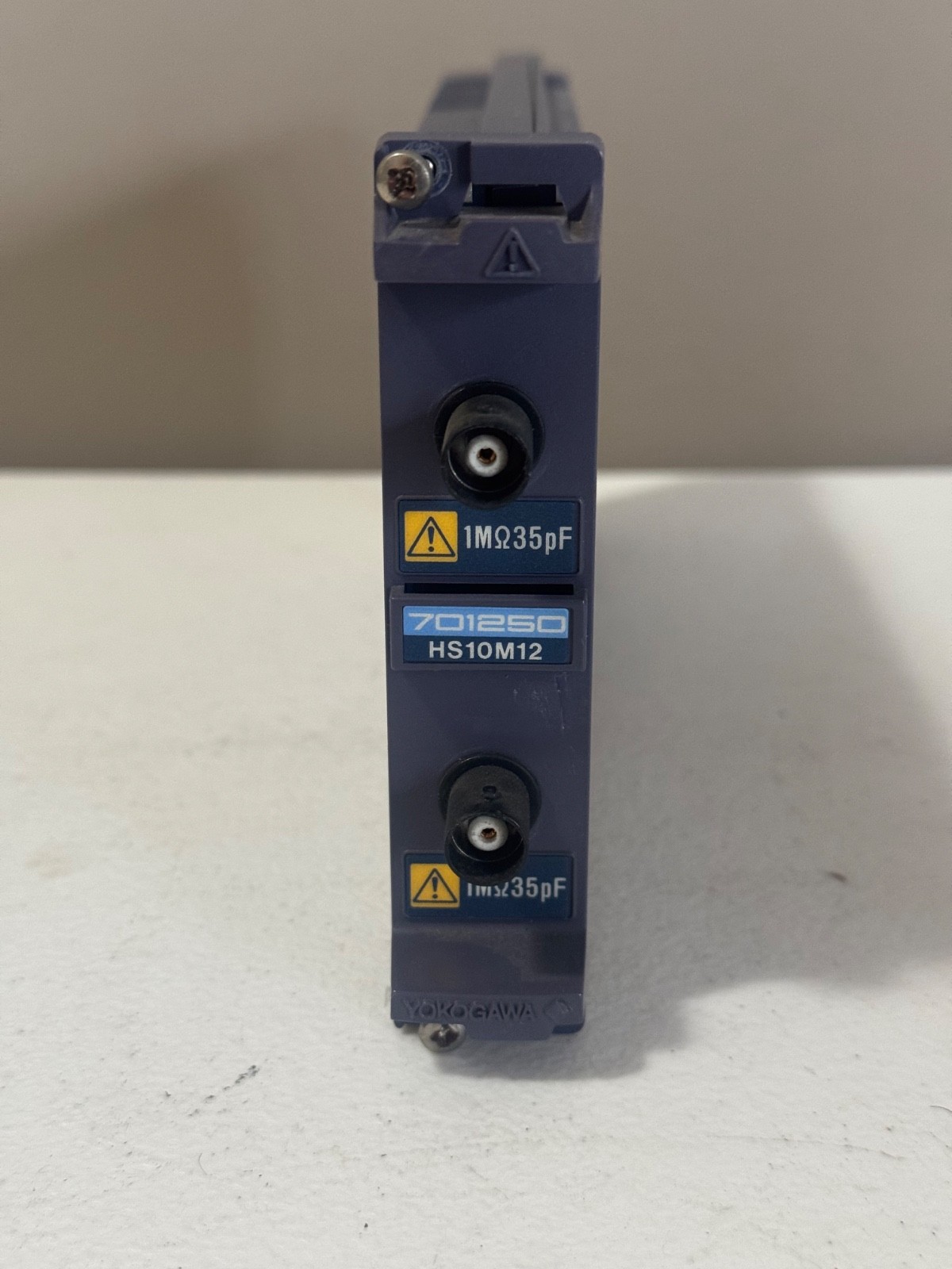 Yokogawa 701250 HS10M12 High-Speed 10MS/s 2-CH Isolated Input Module ScopeCorder