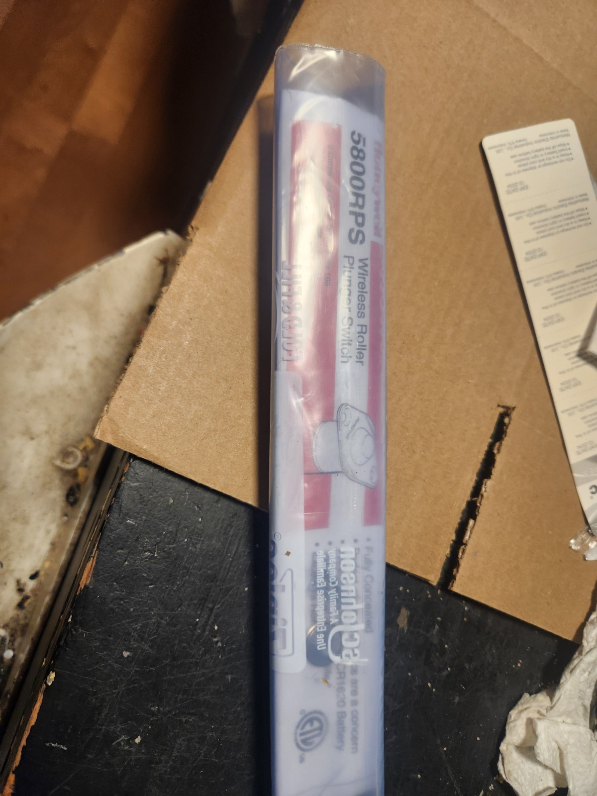 New Honeywell 5800RPS Wireless Recessed Transmitter/Plunger Switch..