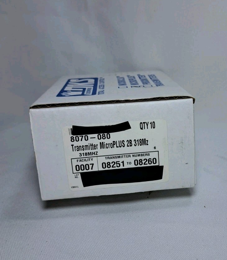 DoorKing 8070-080 MicroPLUS 2B 318Mz Transmitter (Pack of 10 / Factory Sealed)
