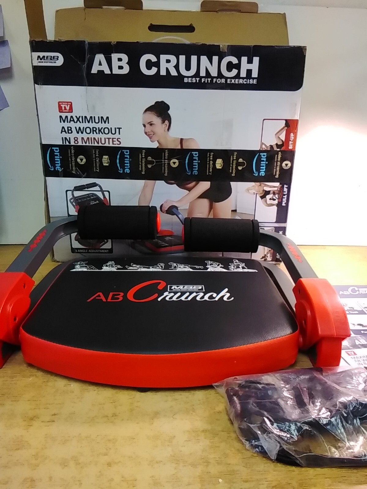 Magic Body Builder AB Crunch W/ Resistants Bands