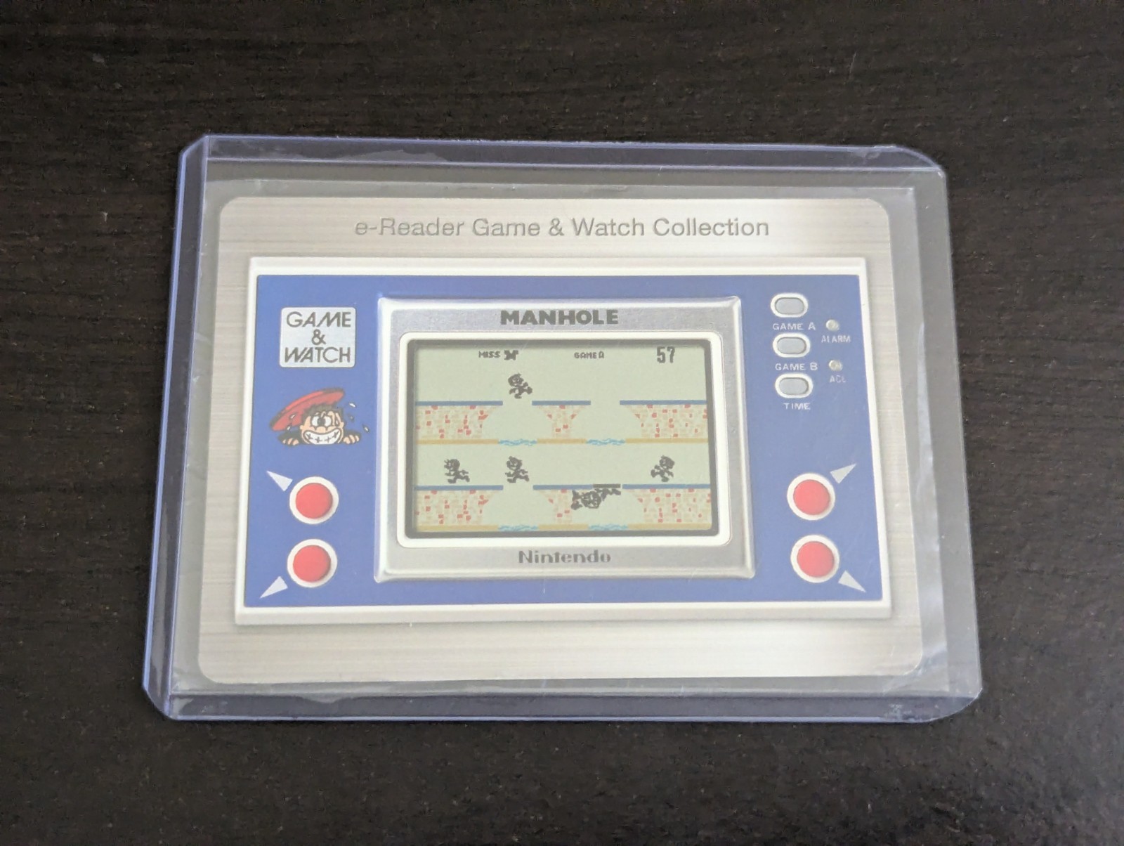 Nintendo e-Reader AGB-014, US version. With Manhole. For Game Boy Advance