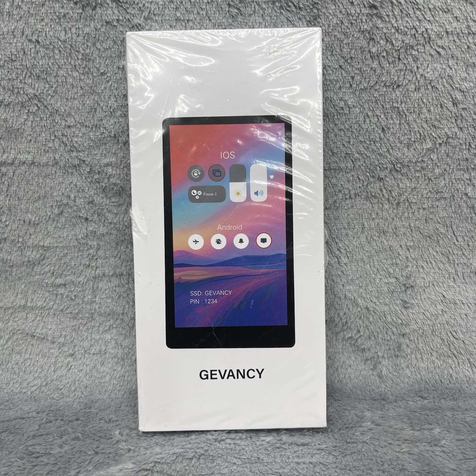 GEVANCY Mirroring Screen 5 in White Wireless USB-C Low Latency Display