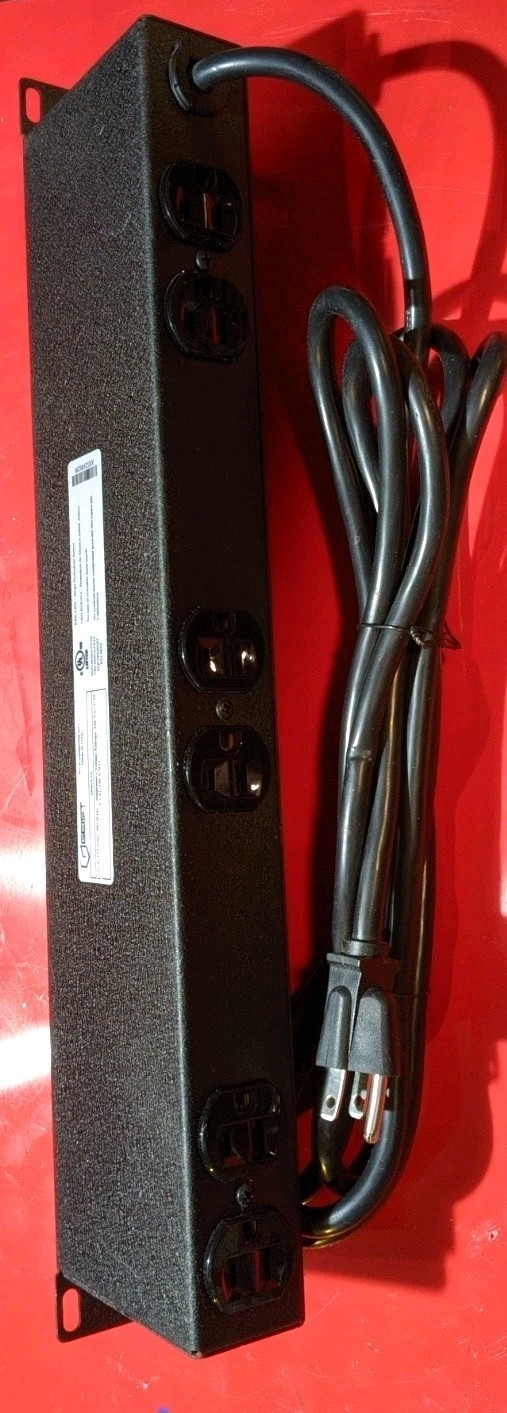 Geist SP064-10 6-Outlets PDU Rack Mounted Surge Protector