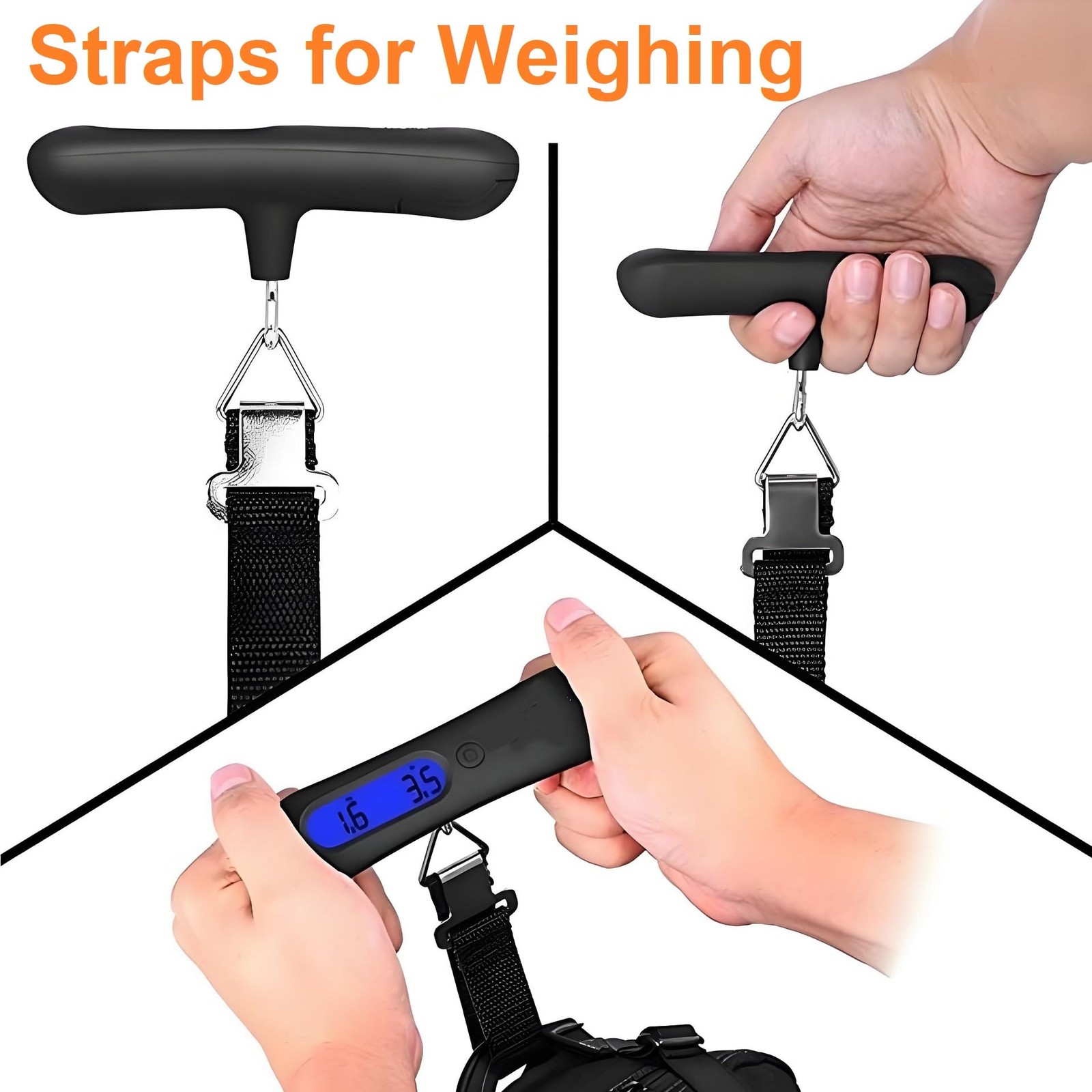 Archery Bow Scale 110LB/50KG for Recurve & Compound Bow Tuning, LCD Backlight...