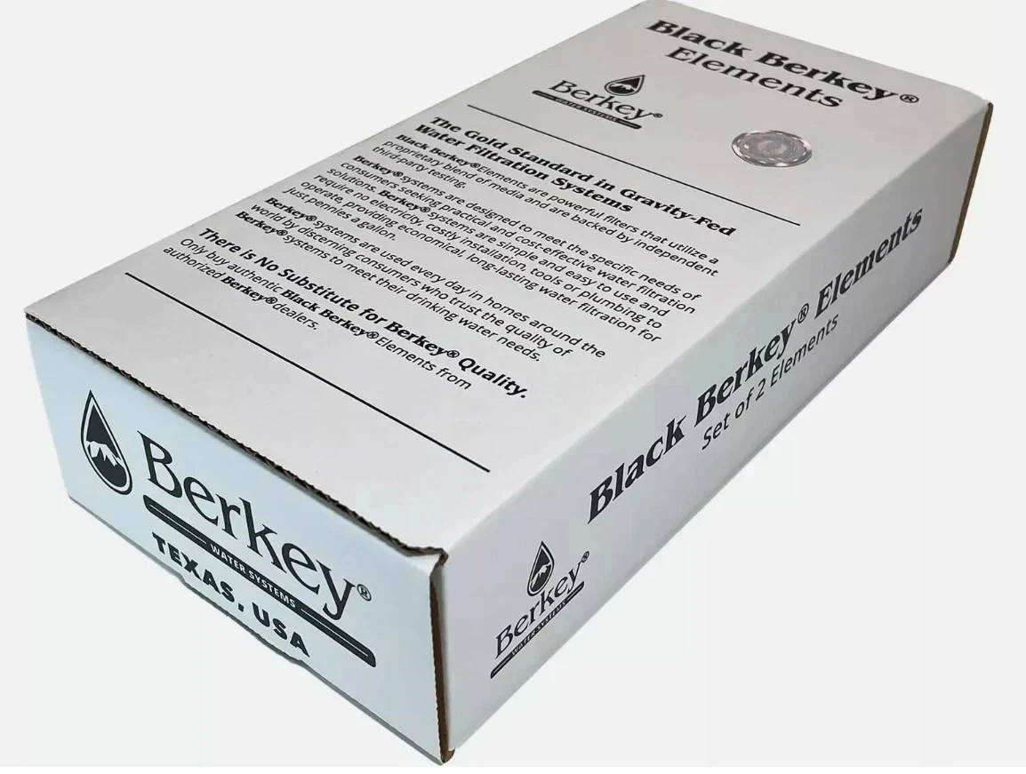 Berkey Authentic Black BB9-2 Water replacement Filters For Berkey Water System