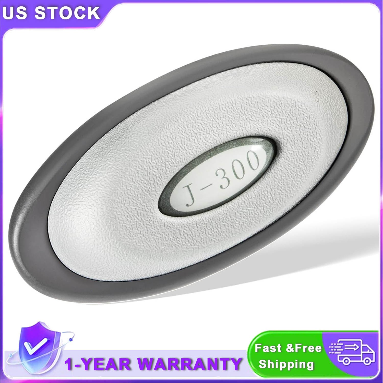 2472-824 Oval Pillow Insert + Back Mount Fit for Jacuzzi + Pillow Headrest 1PCS