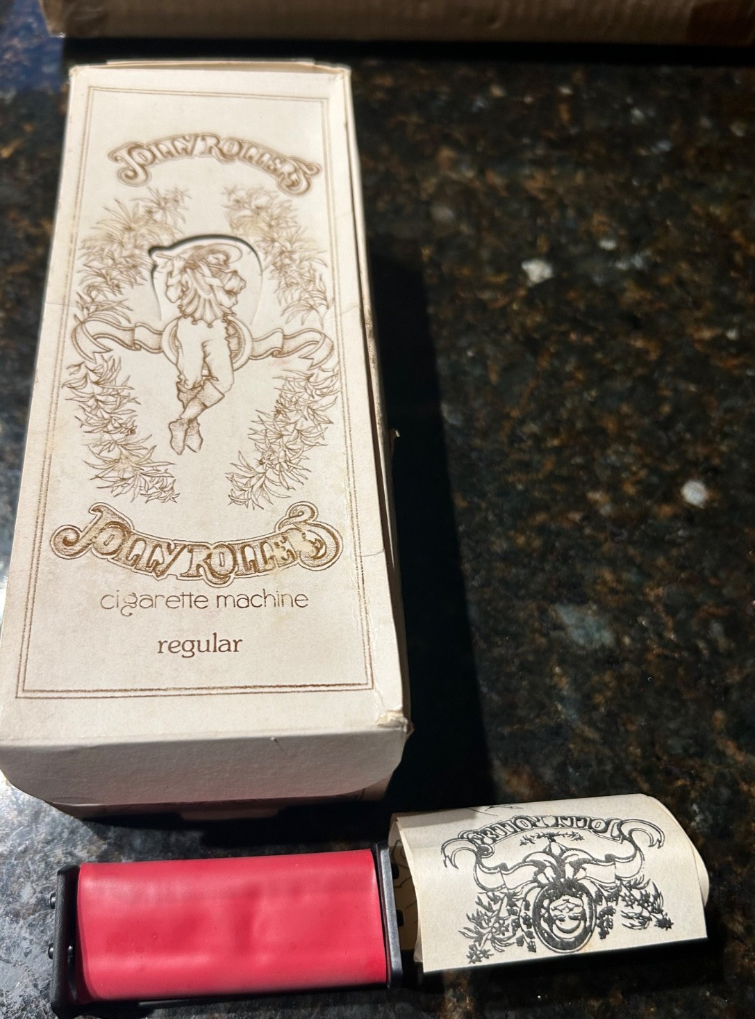 12 Vintage Jolly Rollers Cigarette Machines In Display Box Weed Cannabis NEW