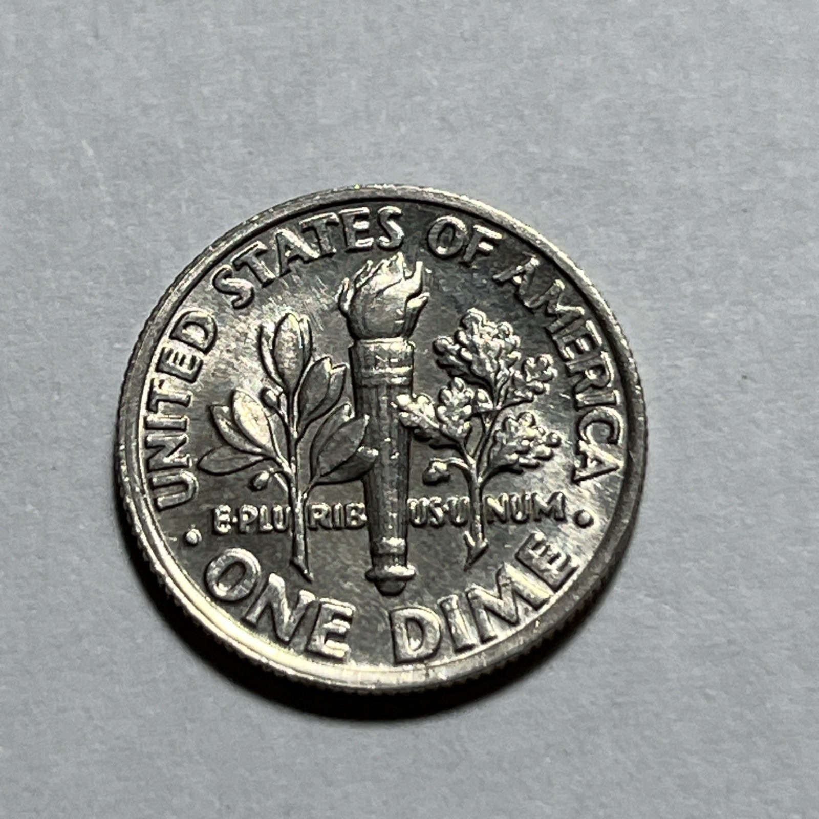 1988 P Roosevelt Dime Errors Strike Through Grease DDO Uncirculated #4